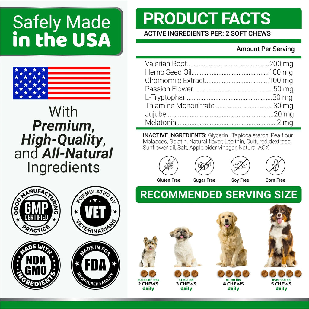 ZenBites Chicken & Hemp Calming Treats for Dogs 170