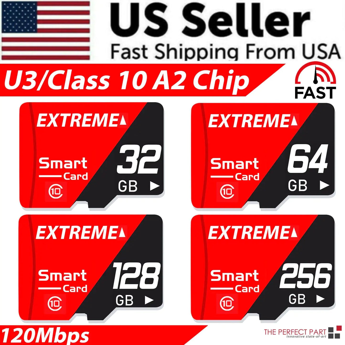 High Speed Memory For Micro SD Card 32GB 64GB 128GB 256GB TF Card Ultra Class 10