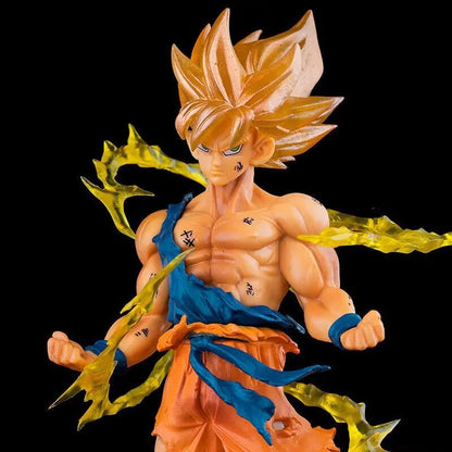 SON GOKU Dragon Ball Z Super Saiyan Anime Action Figure Collection Toy Statue