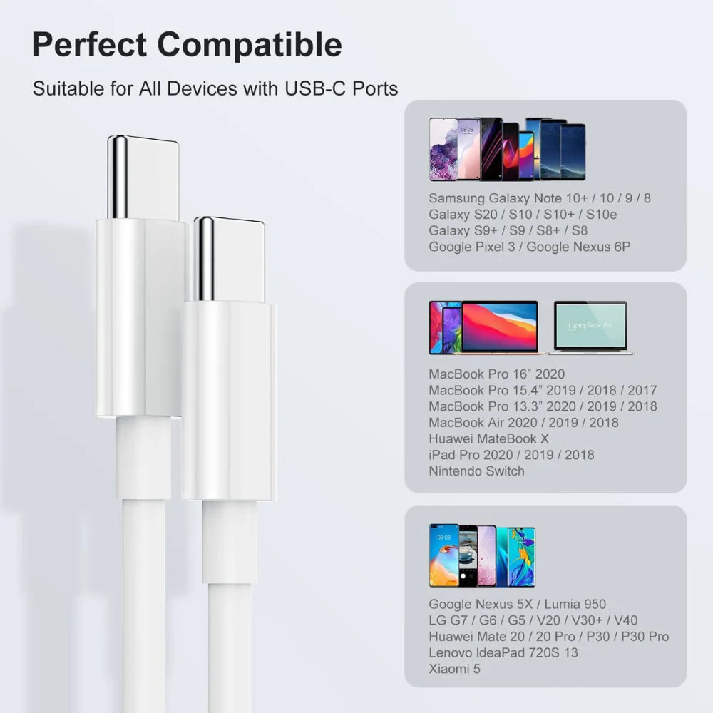 3FT Fast Charging Cable C2C