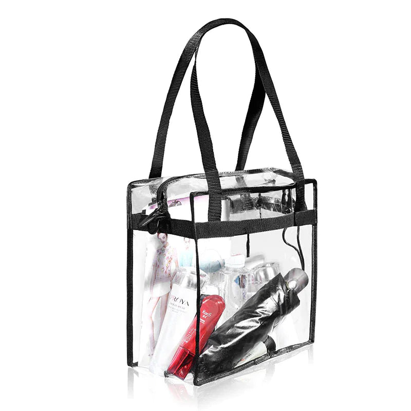 Clear Canvas Stadium Tote