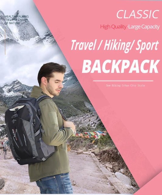 Men Women Travel Backpack Rucksack Camping Laptop Hiking School Book Bag USA