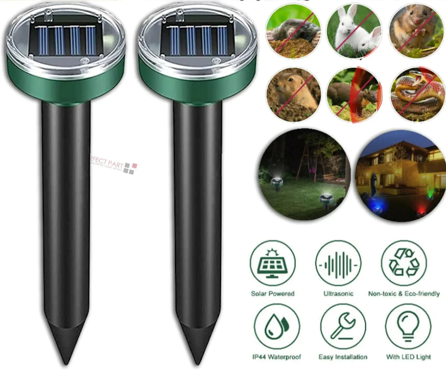 Solar-Powered Animal Repeller