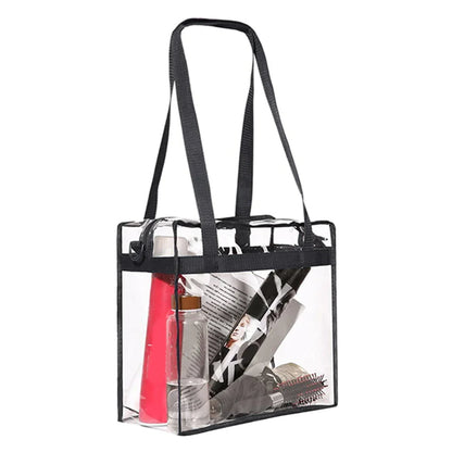 Clear Canvas Stadium Tote