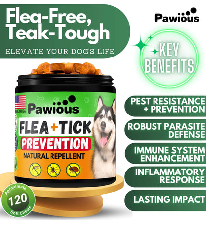 Natural Dog Chewables for Parasite Prevention