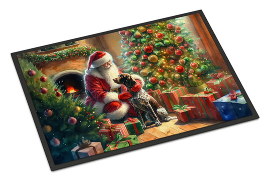 Santa Claus & GPS Christmas Doormat