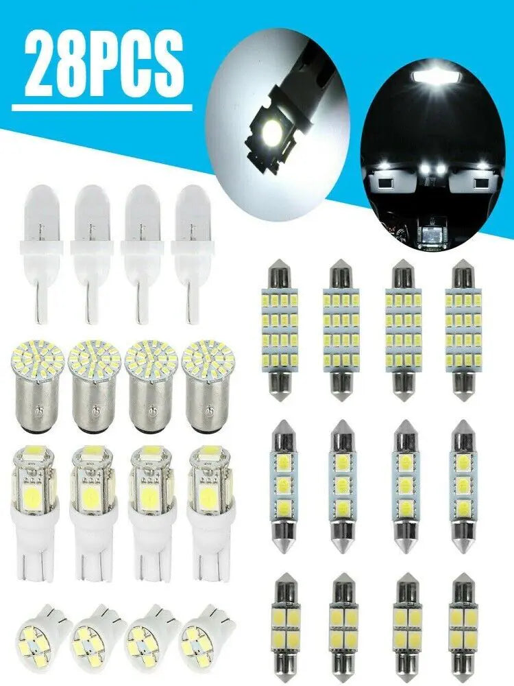 LED Car Lighting Kit (28 Pieces)