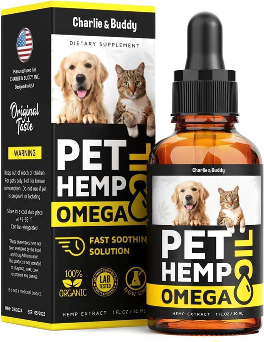 Hemp & Salmon Omega Coat Oil