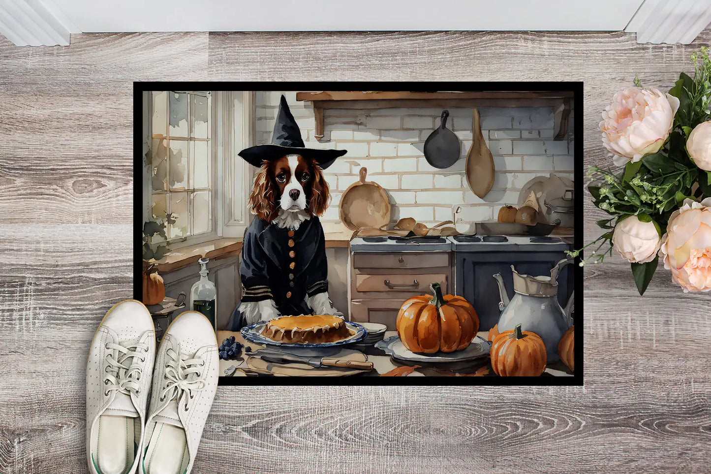 Cavalier’s Halloween Doormat