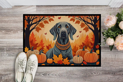 Weimaraner Fall Doormat