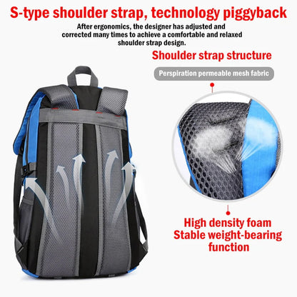 Men Women Travel Backpack Rucksack Camping Laptop Hiking School Book Bag USA