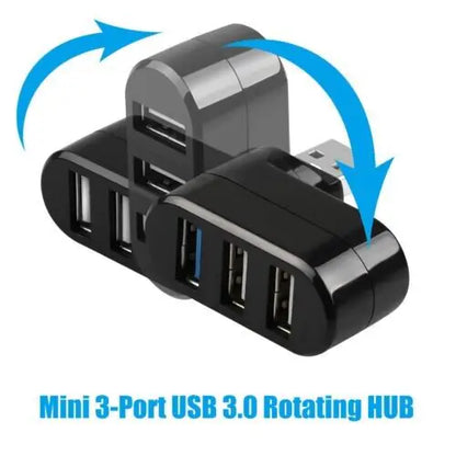 High Speed 3 Port USB 3.0 Multi HUB Splitter Expansion Desktop PC Laptop Adapter