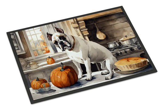 Boxer Fall Kitchen Pumpkins Doormat