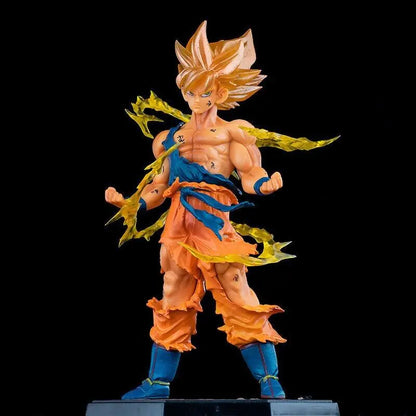 SON GOKU Dragon Ball Z Super Saiyan Anime Action Figure Collection Toy Statue